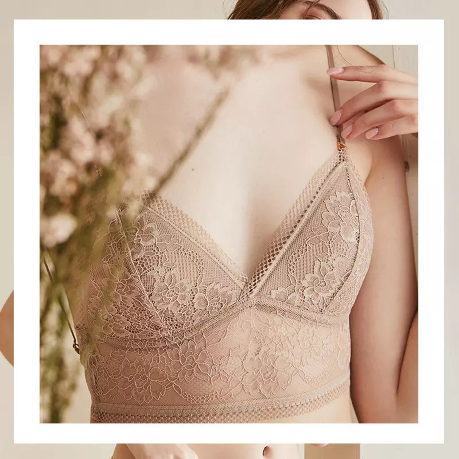 Calliste Bridal Lingerie Open Back Bra Nude Bridal Etsy