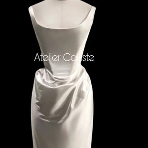 MARILYN wedding dress, high quality dress, haute couture dress, evening dress, black dress, corset dress, silk dress, satin dress