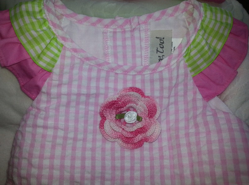 Girls Baby Infant Toddler Pink Gingham Dress Sundress Etsy