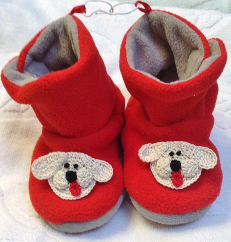 baby fleece slippers