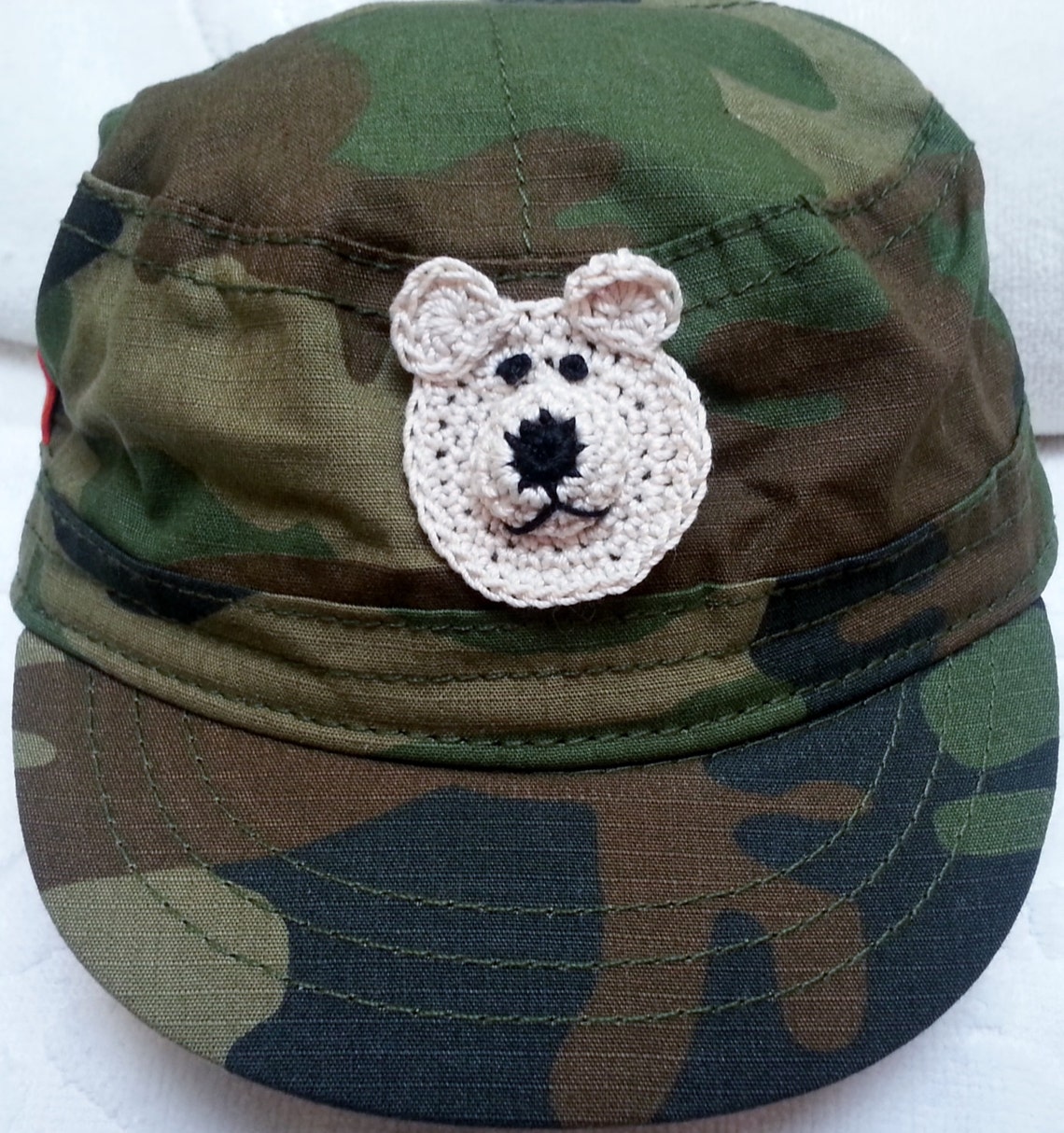 Boys Girls Baby Infant Toddler Camouflage Hat Cap Handmade Etsy