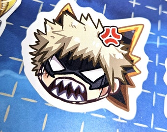 Angry Baku Vinyl Sticker