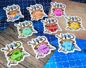 My Favourite Class is...Full Party Set Stickers