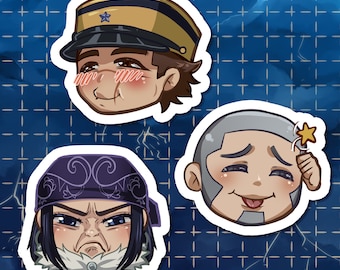Golden Kamuy Chibi Set