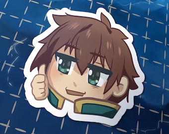 Konosuba Kazuma Chibi Sticker