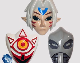 Set di mini maschere da parete del potere sacro di Majoras di Legend of Zelda