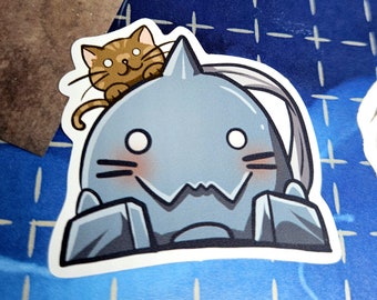 Alphonse Kitty Vinyl Sticker
