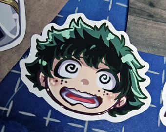 Dizzy Deku Vinyl Sticker