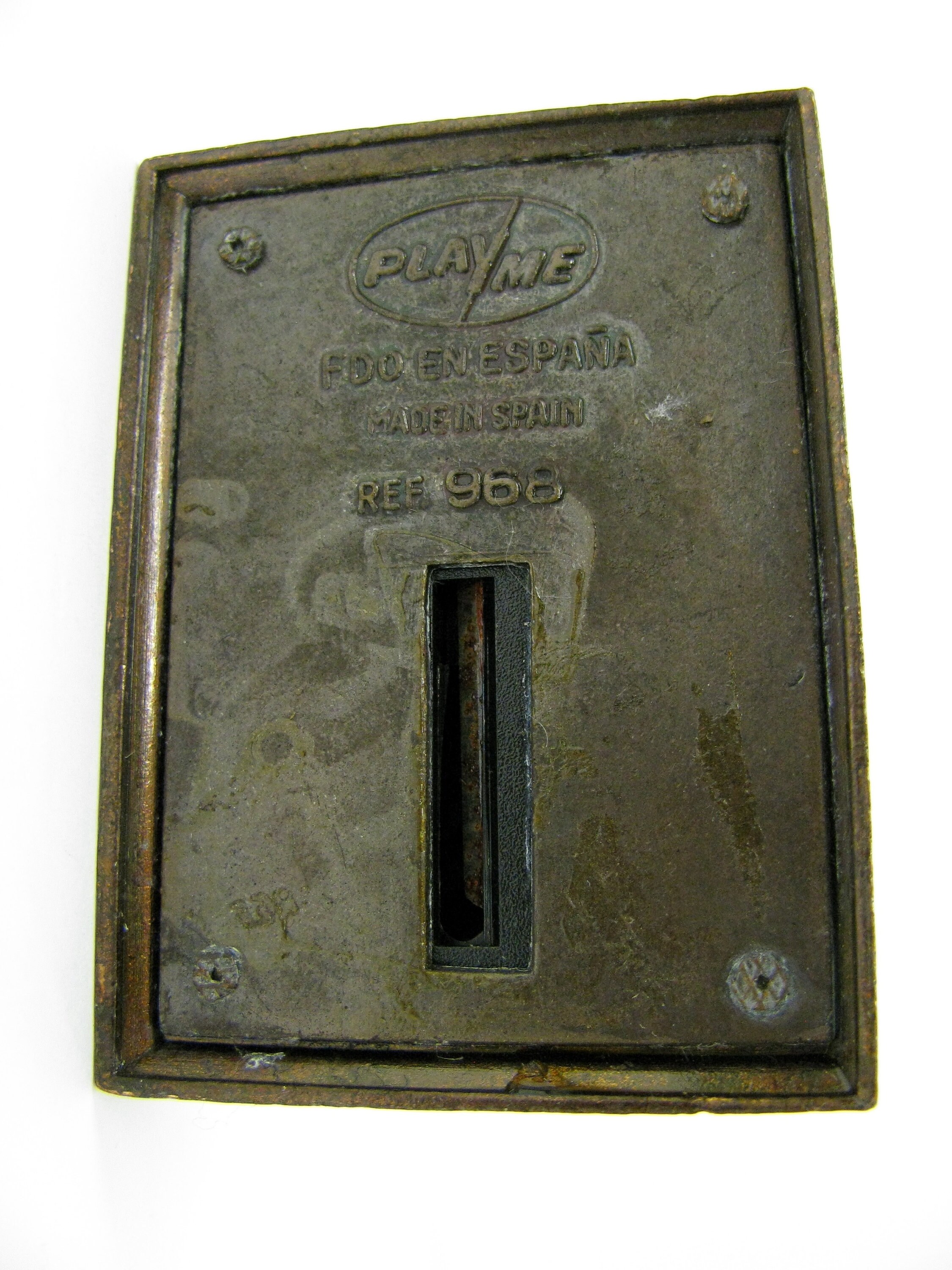 thumbnail image 2 of  : SUAVEC Metal Rare Die Cast Bronze Sharpener Money Safe Box... 2 of 9