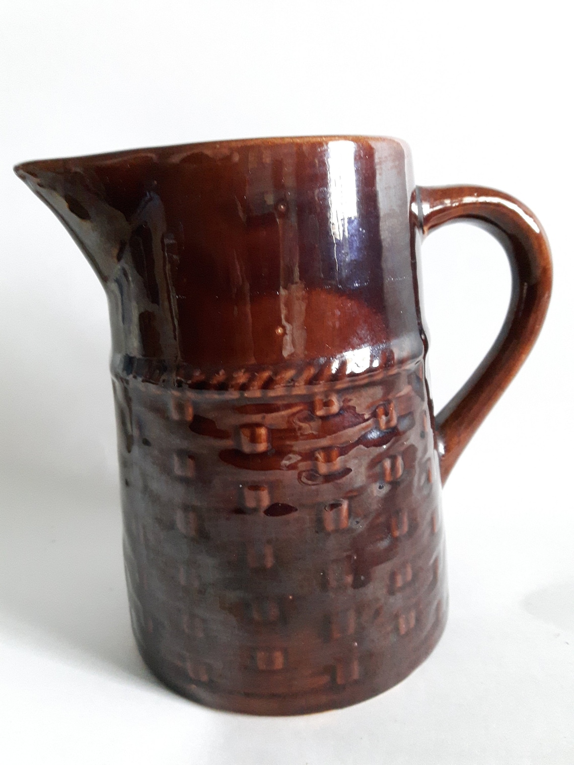 Vintage Medalta Pottery Pitcher Made in Medicine Hat Alberta Etsy Canada