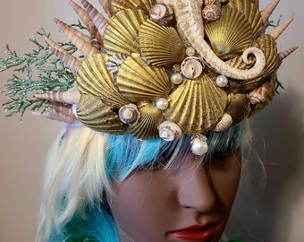 Mermaid Crown Head Piece