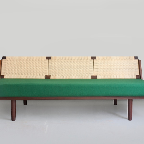 Danish Modern Cane Back Daybed by Hans Wegner for Getama