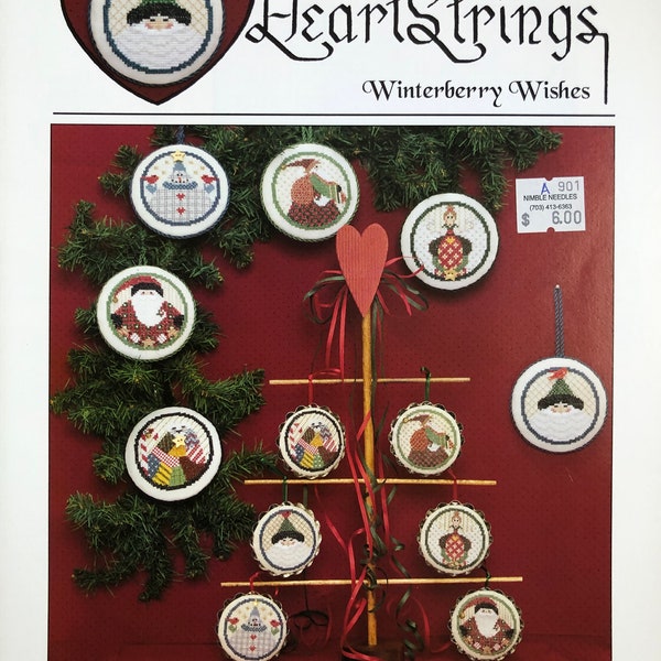 Heartstrings Cross Stitch Etsy