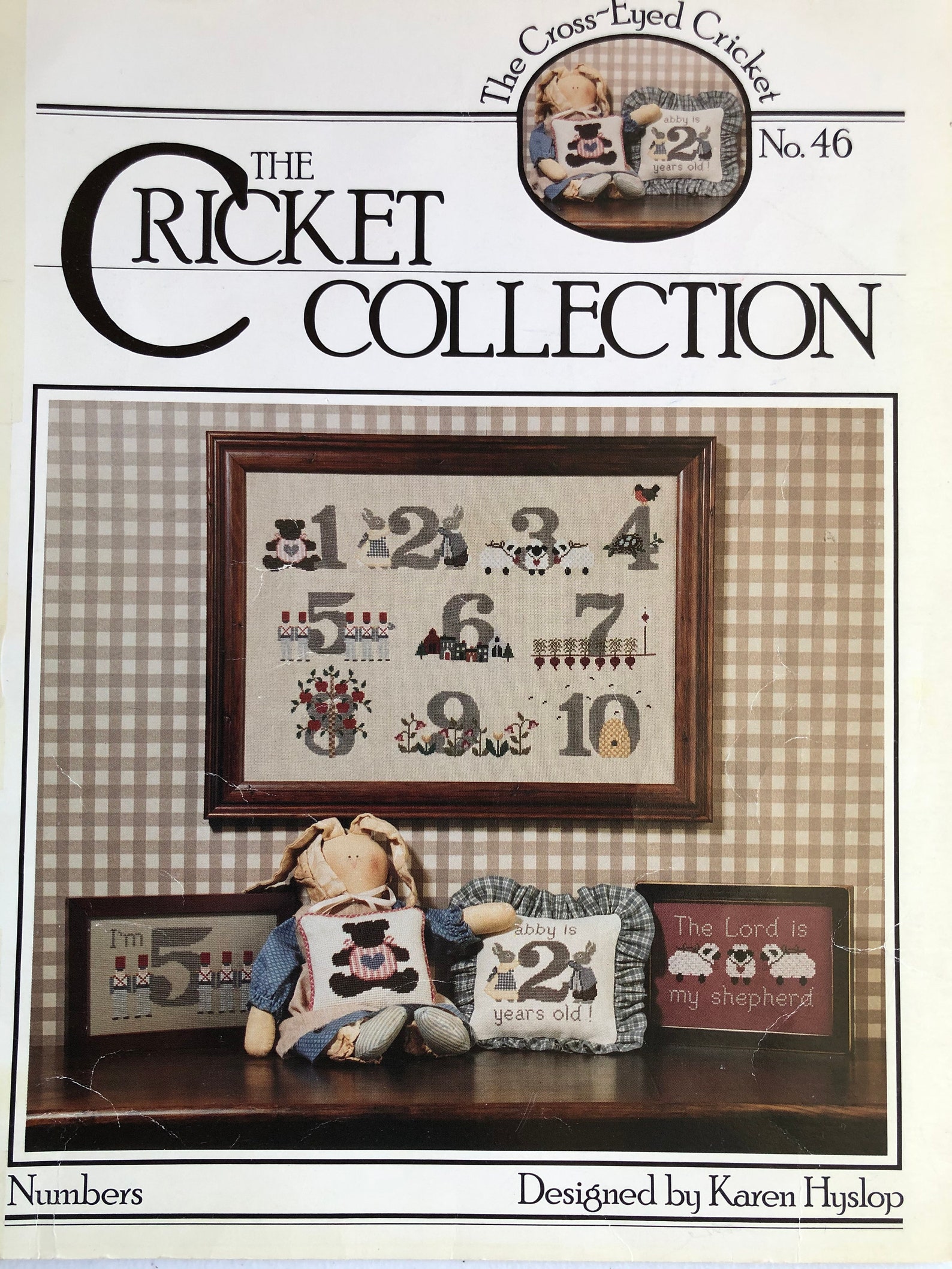 The Cricket Collectioncross Stitch Patternnumbers Etsy