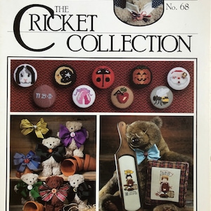 The Cricket Collection~Cross Stitch Pattern~Buttons & Bows