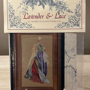 Lavender & Lace~Cross Stitch Pattern~In The Arms of an Angel