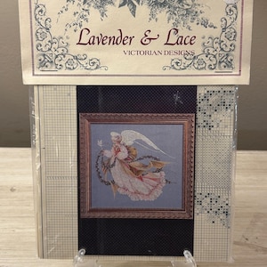 Lavender & Lace~Cross Stitch Pattern~Angel of Summer
