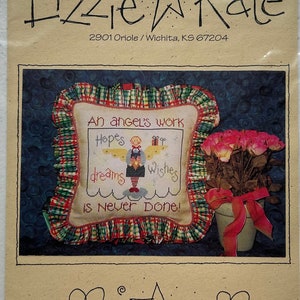 LIZZIE KATE~Cross Stitch Pattern~Angel&#39;s Work