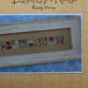 LIZZIE KATE~Cross Stitch Pattern~Snippet~Buzzy String