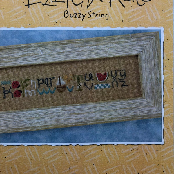 LIZZIE KATE~Cross Stitch Pattern~Snippet~Buzzy String
