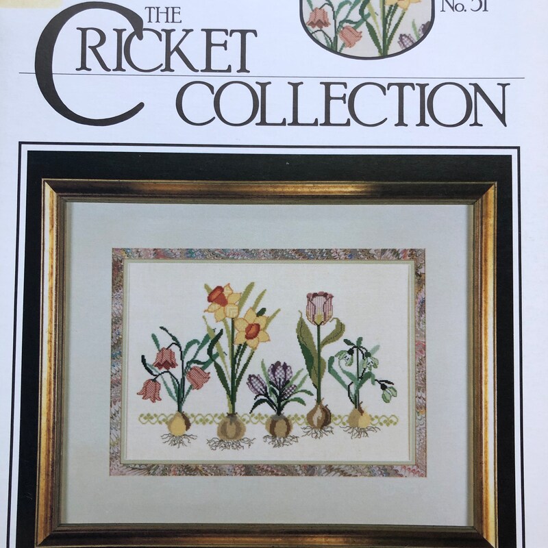 Cricket Collection Cross Stitch Etsy