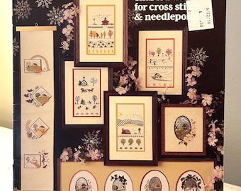 LEISURE ARTS~Cross Stitch Patterns~Four Seasons~Leaflet 174