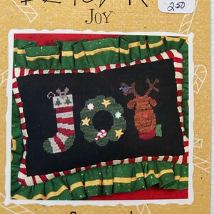 LIZZIE KATE~Cross Stitch Pattern~Snippet~Joy