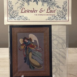 Lavender & Lace~Cross Stitch Pattern~Angelica