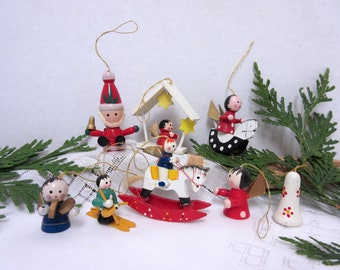 Vintage Christmas Sewing Pattern 18 Calico Fabric Advent Tree Centerpiece PDF Instant Digital Download Holiday Calendar Tabletop Tree E1