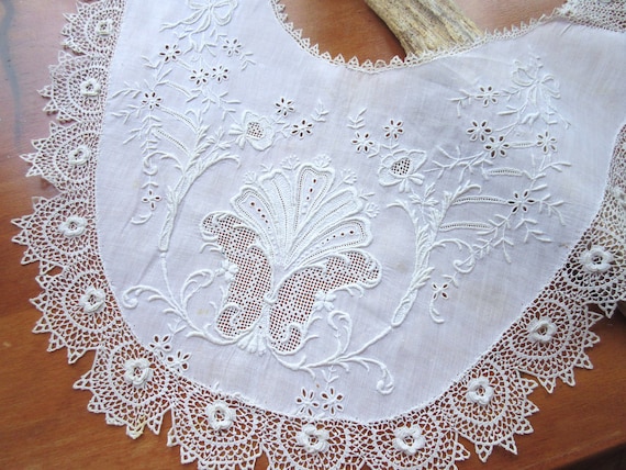 Antique Collar Vintage Collar Lace Collar Croche