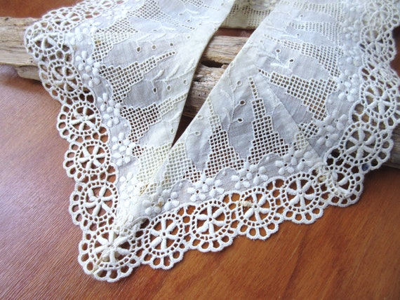 Antique Collar Vintage Collar Victorian Lace Co