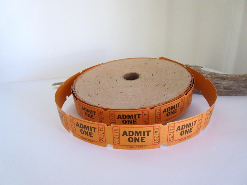 Birthday Party Decorations 300 Tickets Movie Night Tickets Admit One Tickets Carnival Tickets