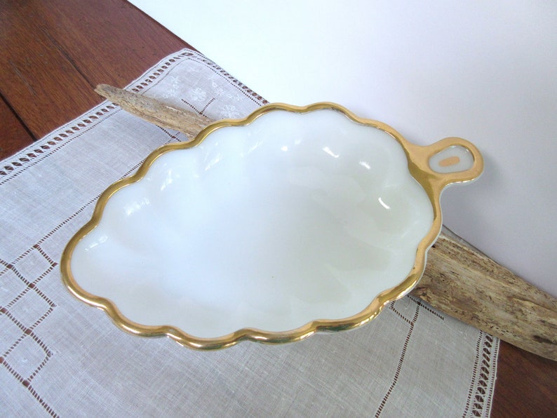 Fire-King Oven Ware Serving Dish White Transferware Serving Dish Oval Vegetable Bowl set of 2.