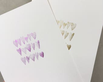 Hearts card