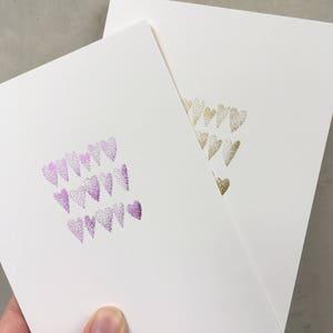 Carte coeurs