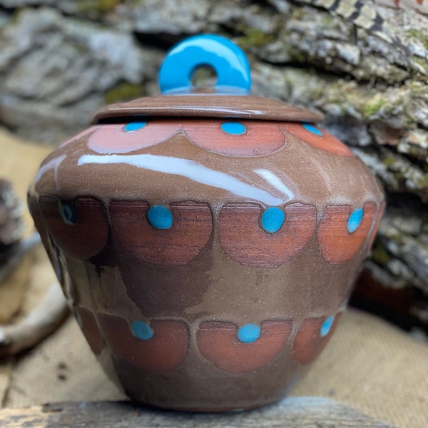 Terracotta Jar With Lids Etsy