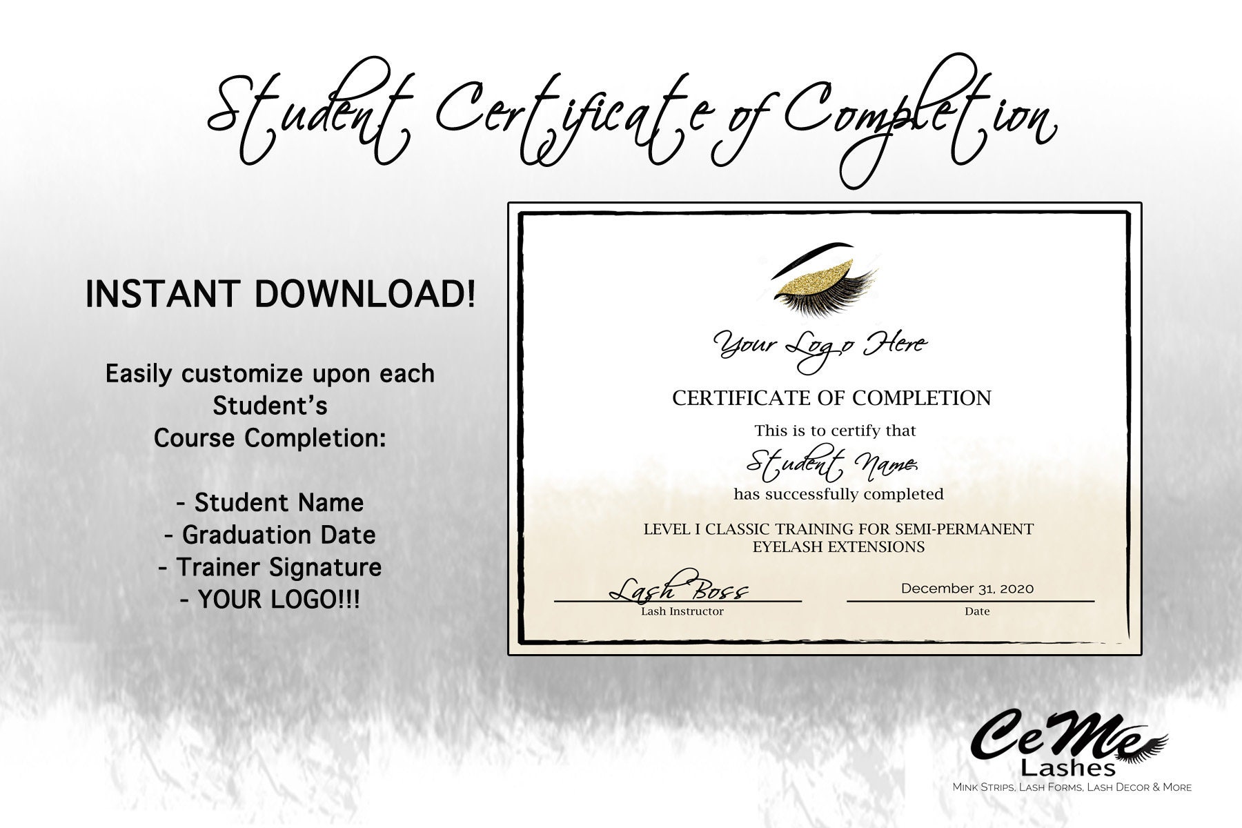 Eyelash Extension Certification Georgia prntbl Eyelash Extension Certification Georgia prntbl