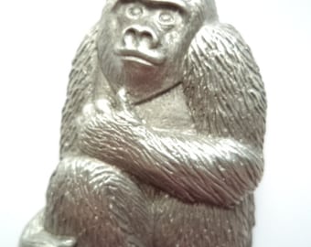 Malen nach Zahlen Berggorilla Gorilla Komplettset 30 cm x 40 cm Großformat 