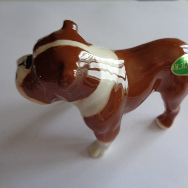 Vintage Beswick Standing Gloss Ceramic Bulldog