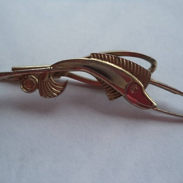 Fishing Rod Tie Clip Etsy