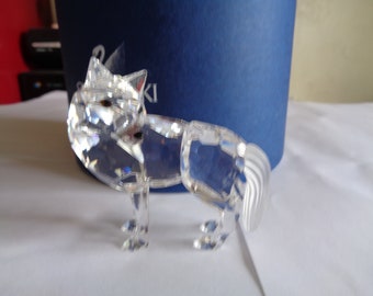 Vintage Signed Swarovski Big Bad Wolf Retired + Boxed VGC