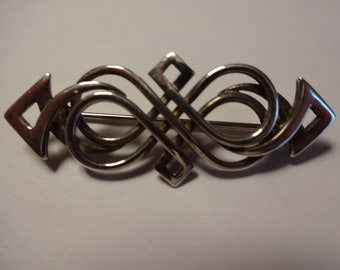 925 Sterling Silver Signed Ola Gorie Brooch/Pin