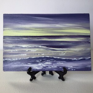 Small purple sunset