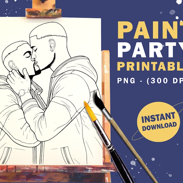 Gay Paint Party - Etsy