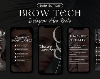 Brow Tech | Instagram Reels | PMU Instagram Post | Eye Brows | Esthetician | Instagram Story | Microblading | Brow Lamination | Skincare