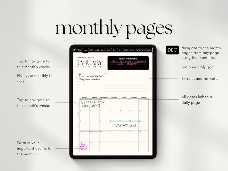 Nail Salon Appointment Book | Nail Art Template | Client Record Book | Manicure Agenda | Business Planner | Client Tracker | Nail Technician image 5