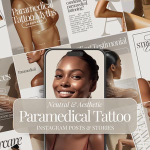 Paramedical Tattoo | Instagram Stories | Social Media Marketing | Permanent Makeup Artist | Scalp Micropigmentation | PMU Templates | SMP