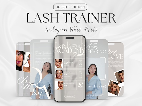 Lash Tech Trainer | Instagram Reels | Social Media Marketing | Lash Content | Lash Business | Lash Manual | Eyelash Extension | Esthetician