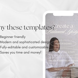 Health Coach | Nutrition Coaching Templates | Mental Wellness | Life Coach | Instagram Reels Bundle | Social Media Marketing |Growth Mindset image 3
