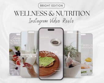 Health Coach | Nutrition Coaching Templates | Mental Wellness | Life Coach | Instagram Reels Bundle | Social Media Marketing |Growth Mindset